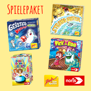 Spielepaket von ZOCH und NORIS SPIELE