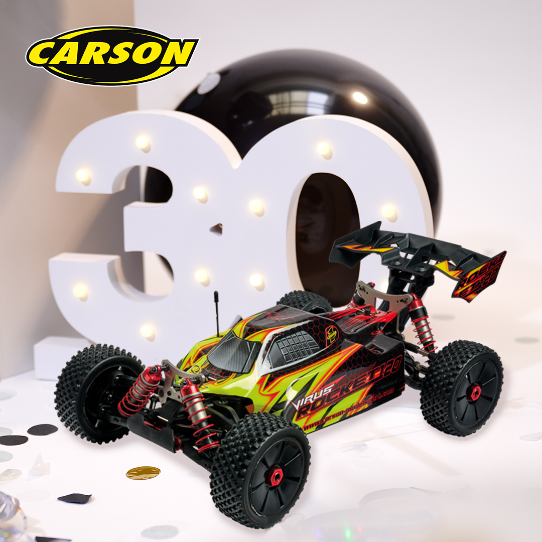 1x Carson 1:8 Virus Rocket 120 6S (720€)